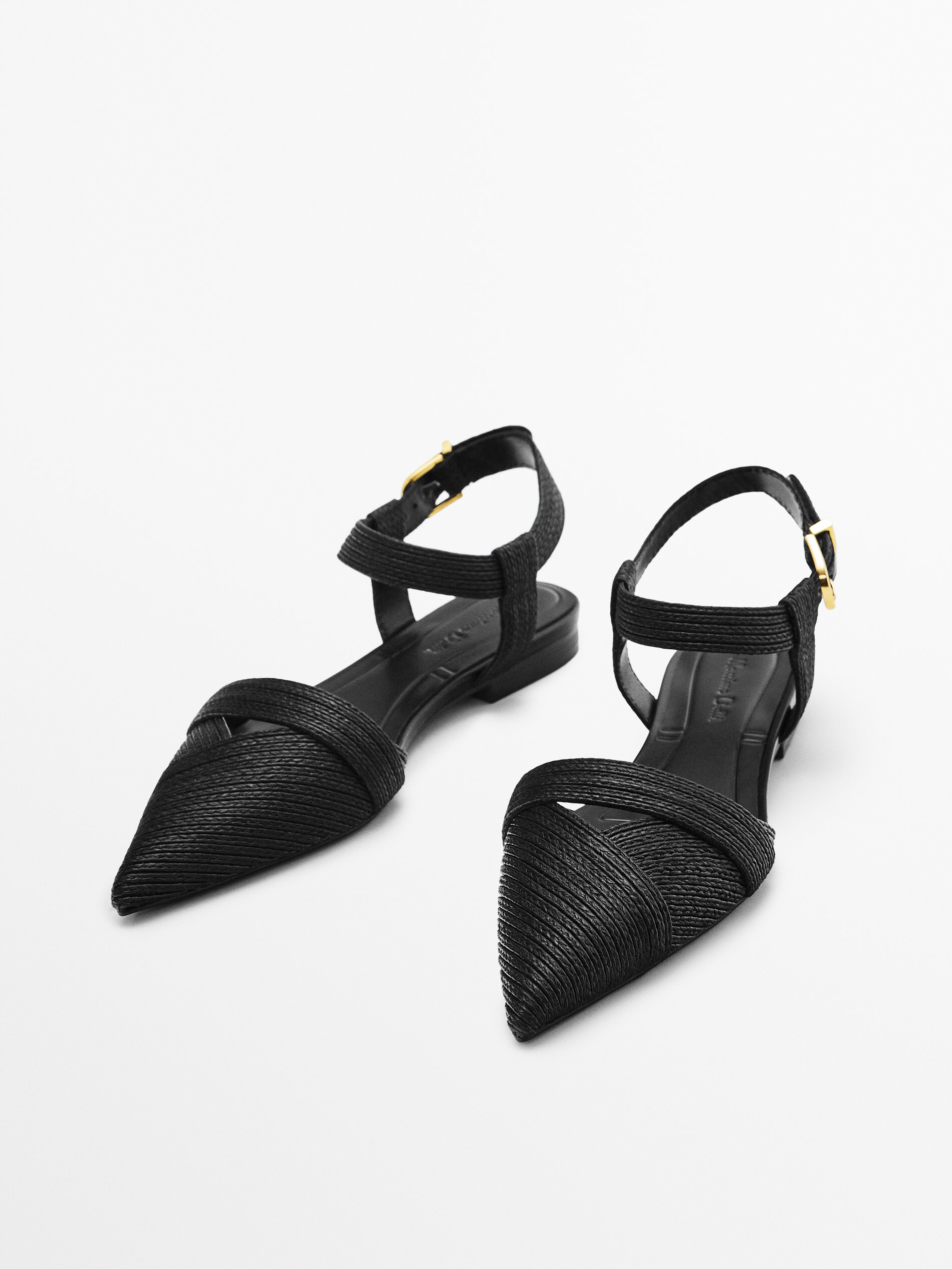 ZAPATO PLANO DESTALONADO - PRETO