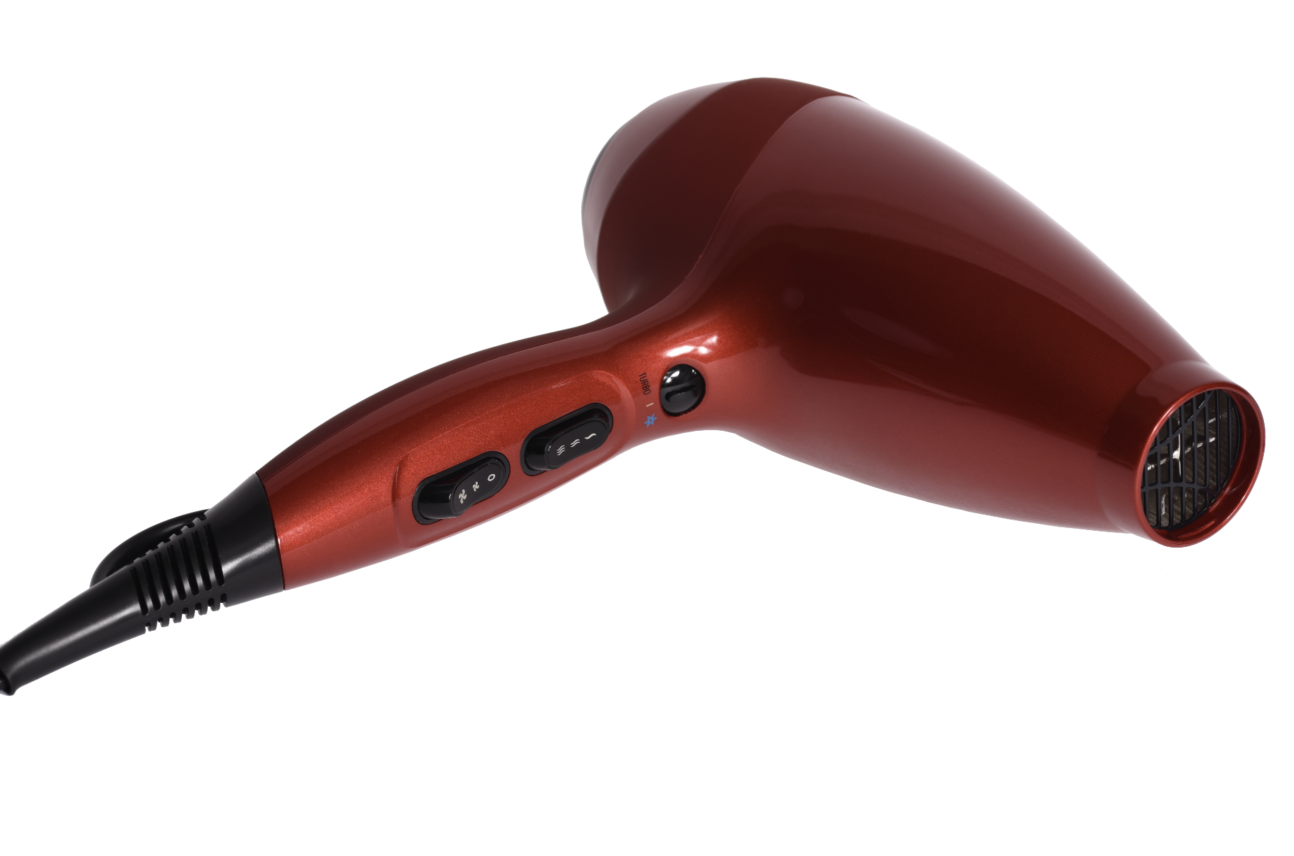 AC9096 Haartrockner Silk Styling Haar Föhn mit 3 Aufsätzen (45485560100) - Rot