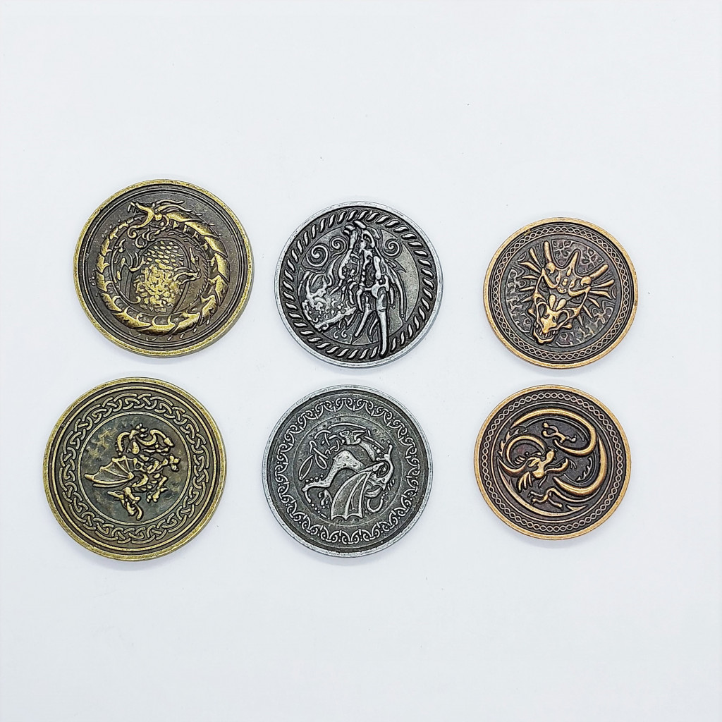 Set de Pièces Métal - Dragon Forgé