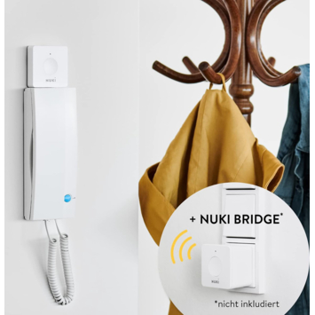Nuki Opener - slimme deuropener met app - wit
