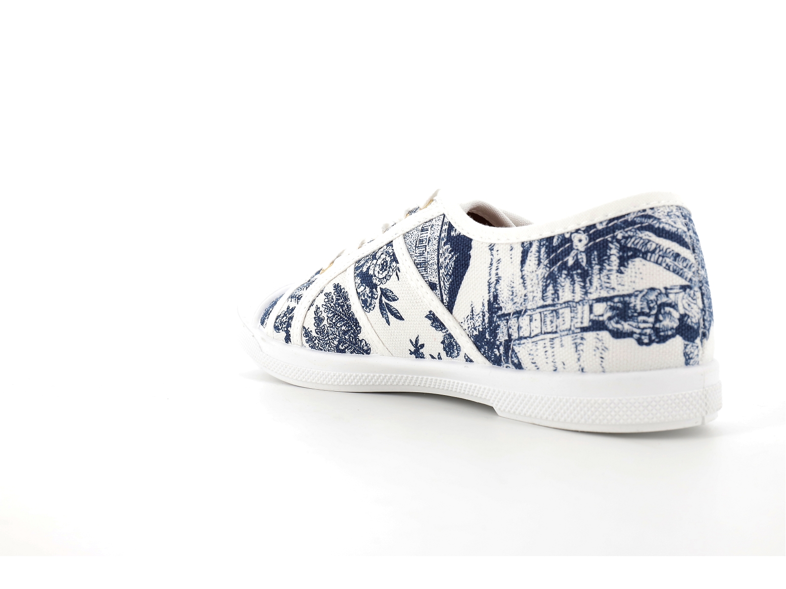 Les tropeziennes-CLORINDA Textile Blanc Bleu