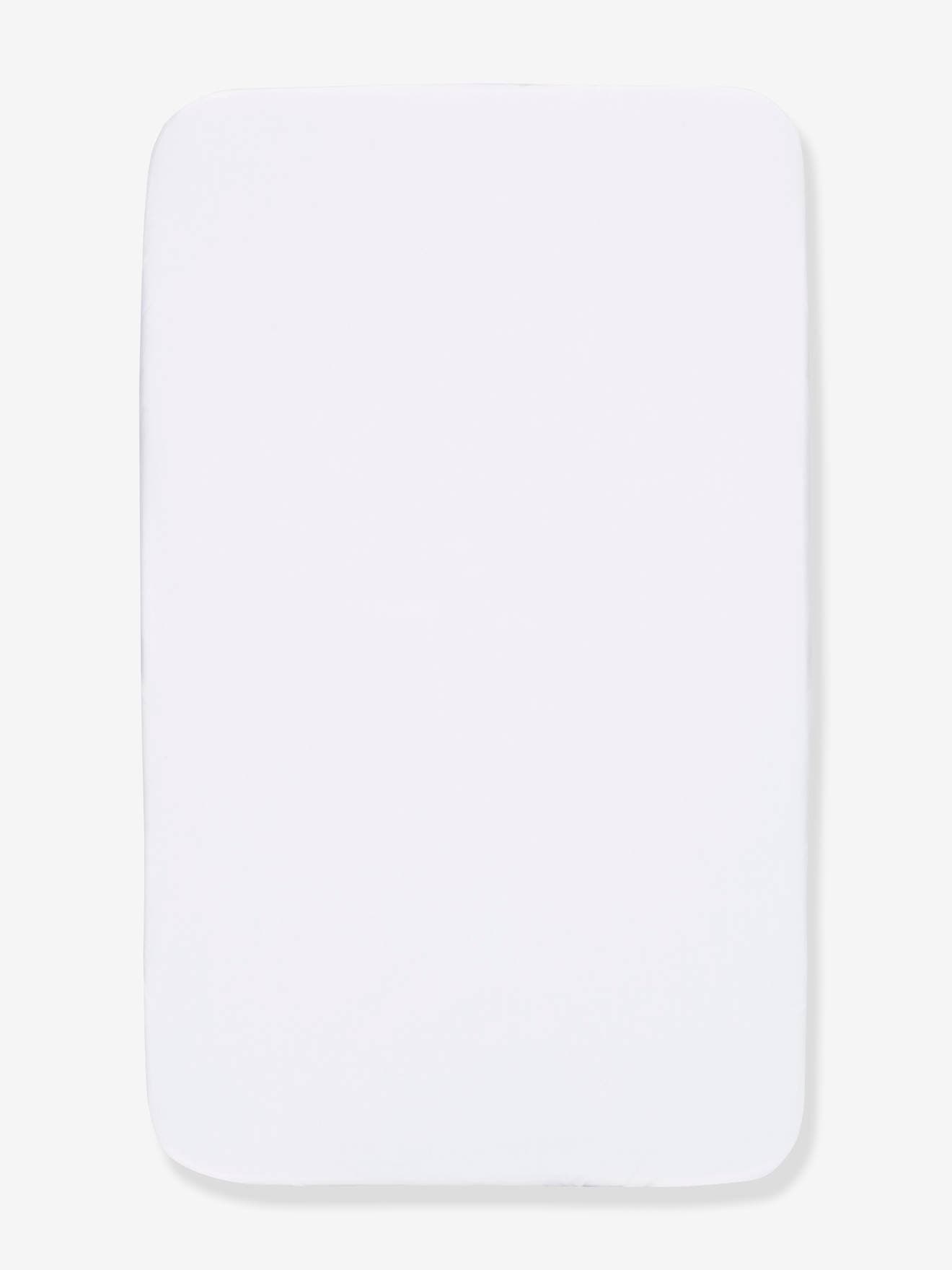 Protetor de colchão Chicco Next2Me Forever Médio Branco Liso para Berço Conversível