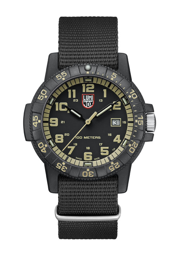 Luminox Sea Turtle 0320 Series Herrenuhr Schwarz XS.0333