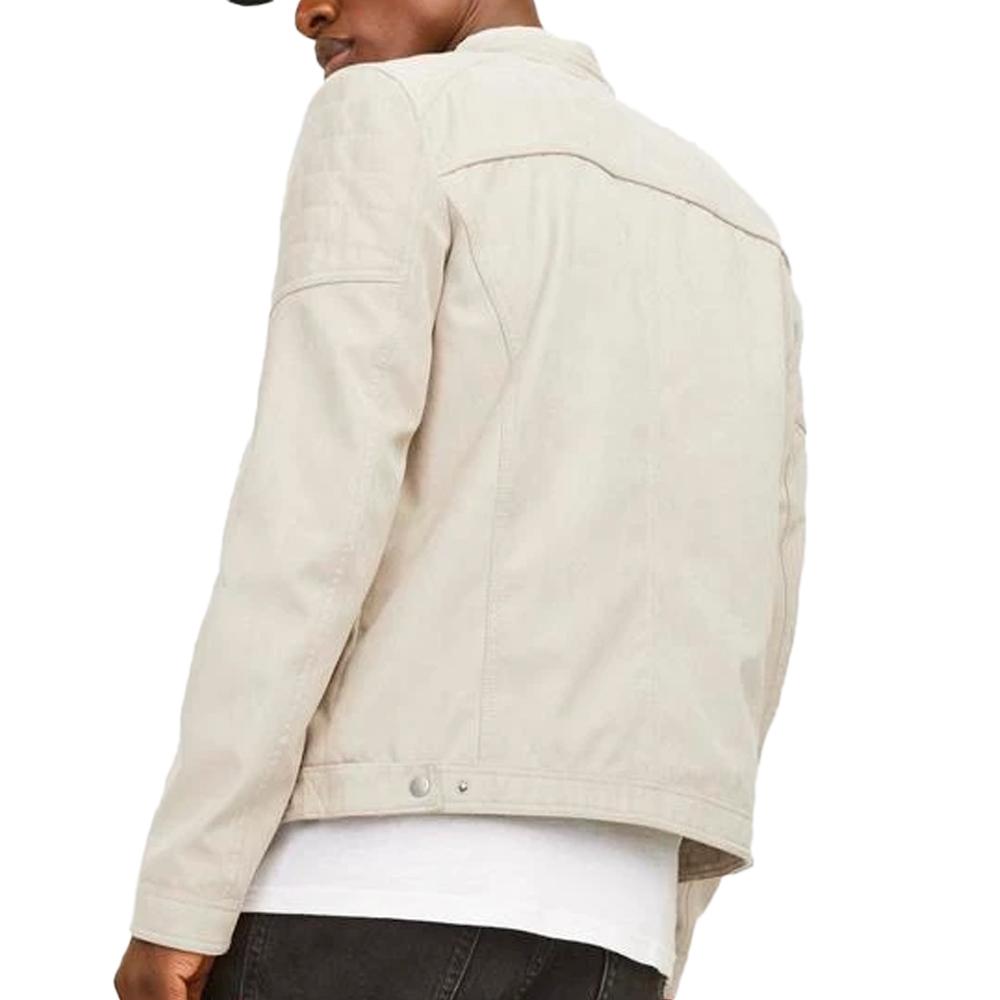 Jack & Jones Veste Suédine Beige Homme Jack & Jones Tano
