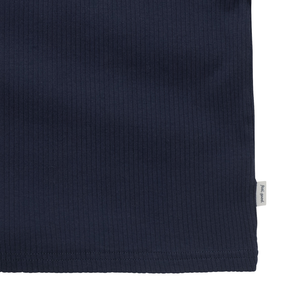 Topomini Baby T-Shirt mit Ripp-Struktur dunkelblau