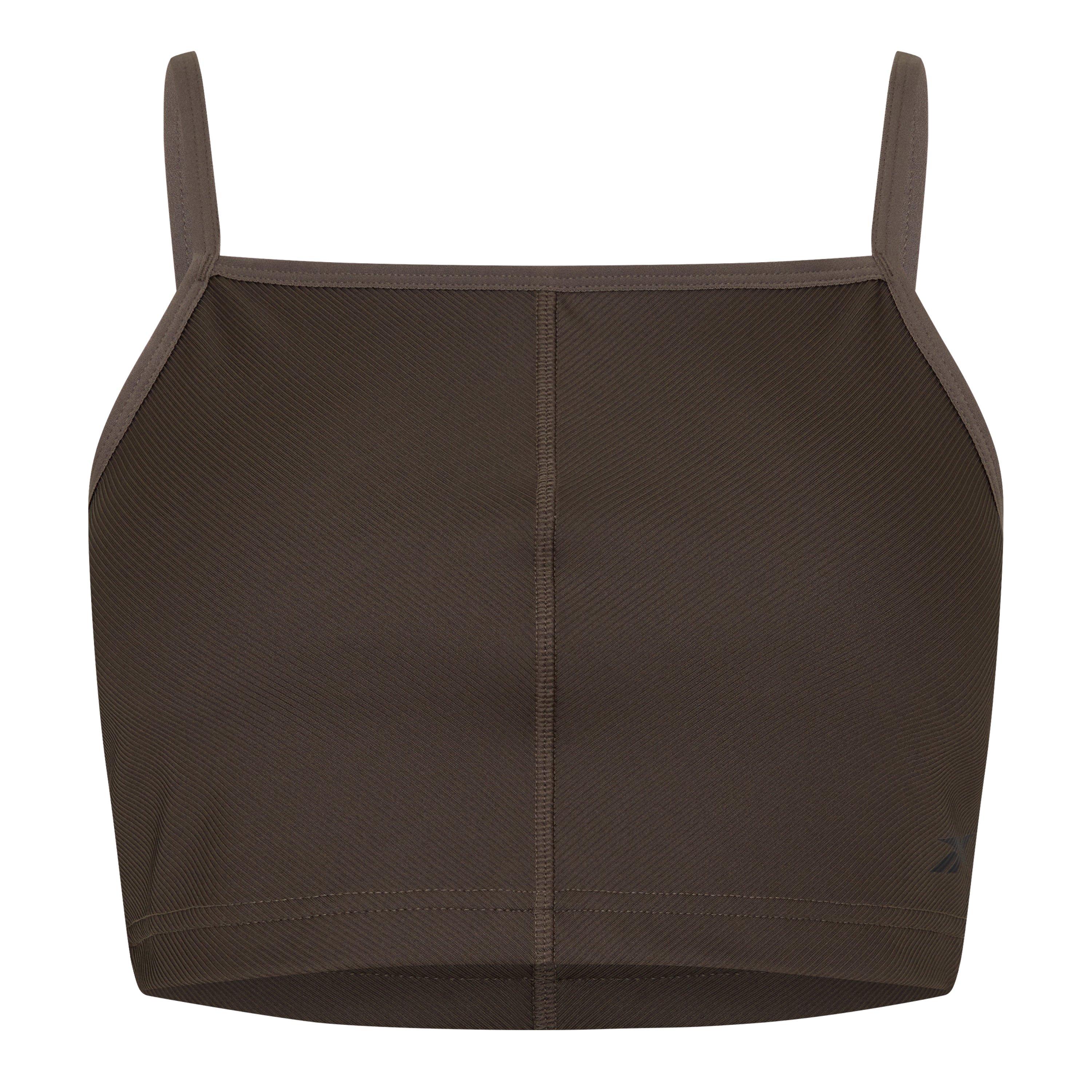 Reebok Yoga Rib Crop Top Womens