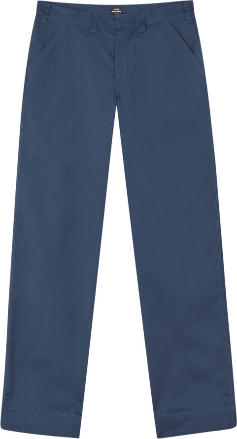 Mads Nørgaard - Copenhagen Kansas MN Twill Trousers Blå