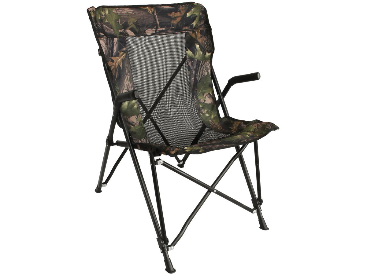 Eurocatch comfortabele camouflage klapstoel – lichtgewicht