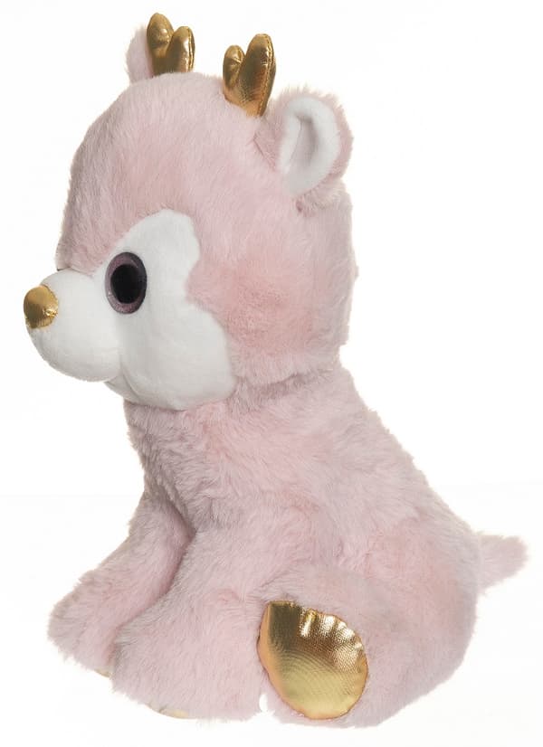 Hjort Myk leketøy 65 cm Mist rosa Teddykompaniet