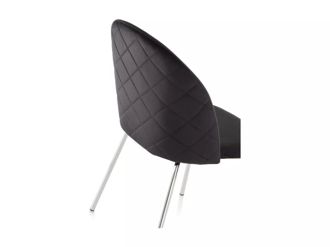 Set de 2 Chaises LISA noir