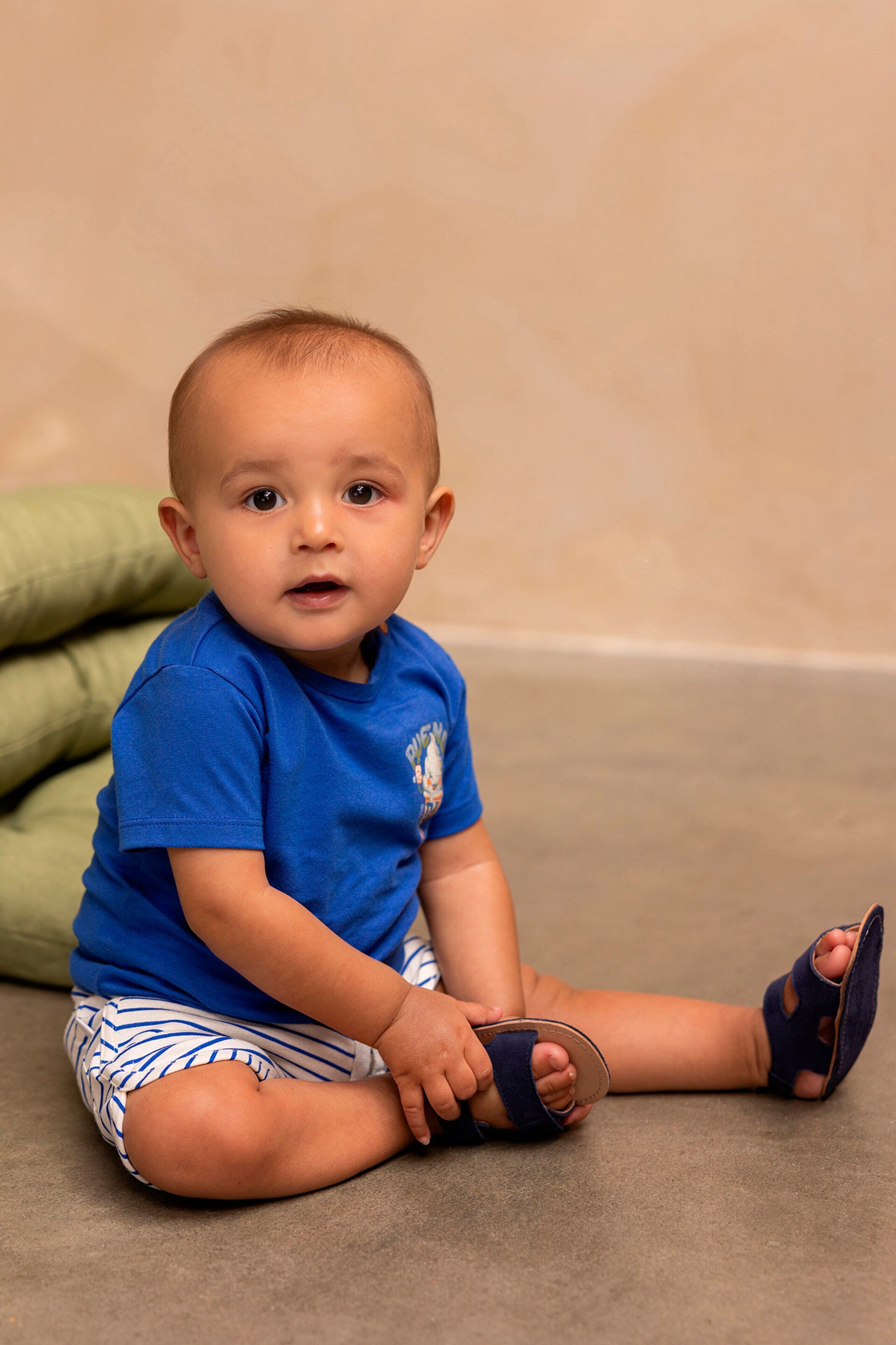 Noppies Baby T-shirt Oloron Dazzling Blue