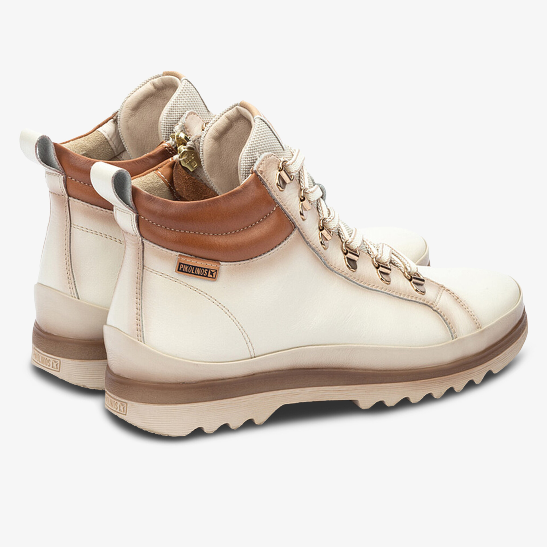 PIKOLINOS Damen Stiefel weiß