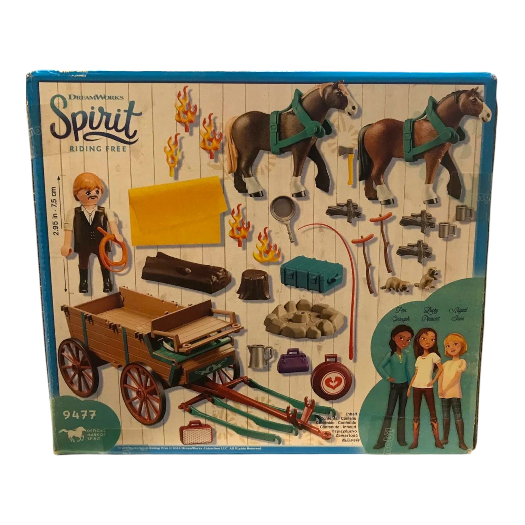 PLAYMOBIL 9477 Spirit Riding Free 54 Teile