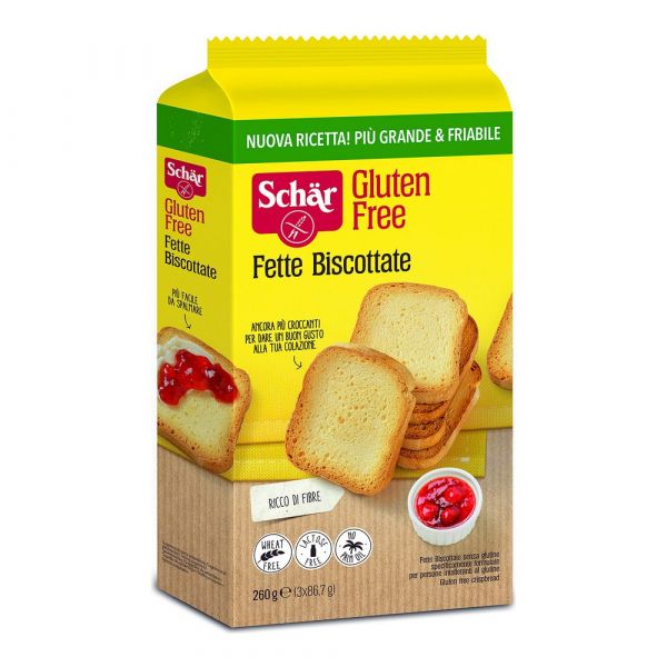 Schar Tostas Rica sem Fibra Sem Glúten 250g