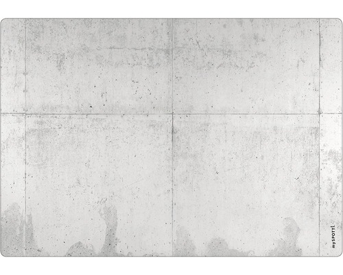 Keukenachterwand mySPOTTI pop betonnen wand 59x41 cm