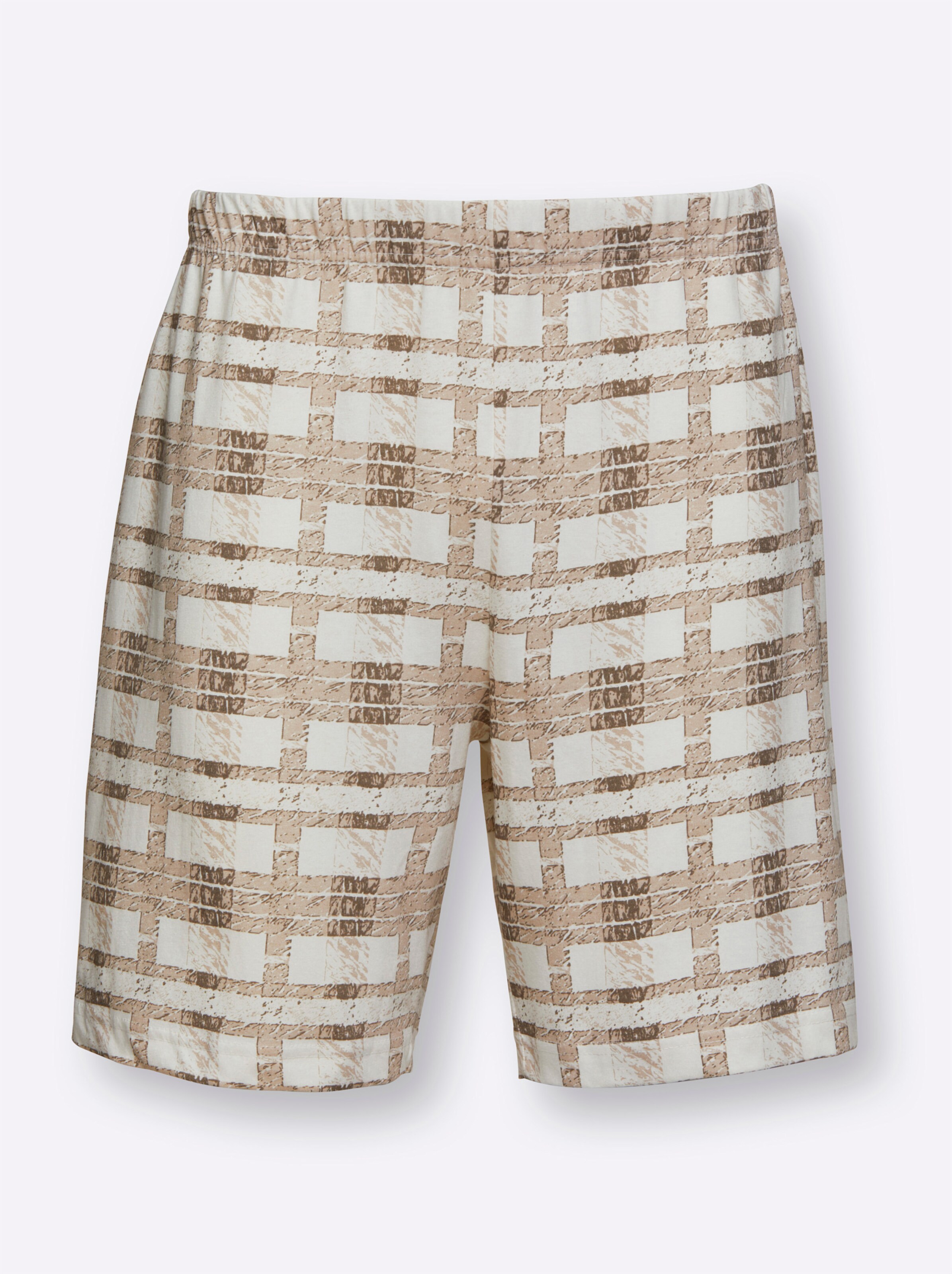 KINGsCLUB Shortys in blau + natur