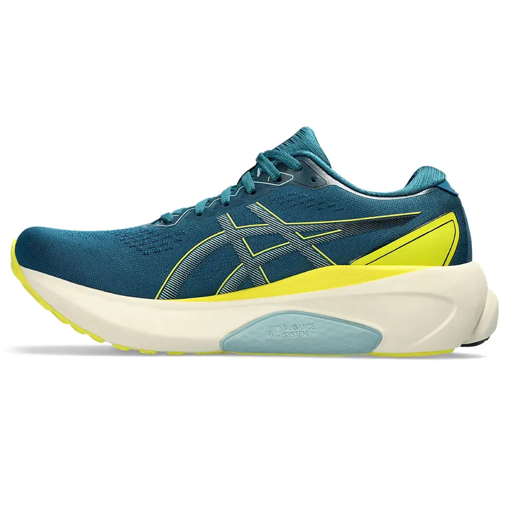 ASICS Gel-Kayano 30 Hardloopschoenen Blauw/Geel Heren