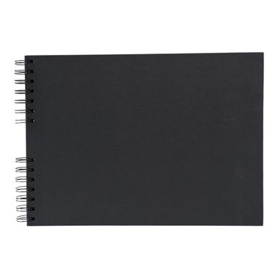 Exacompta ScrapAddict - Album scrapbooking - 32 x 22 cm - 70 pages noires