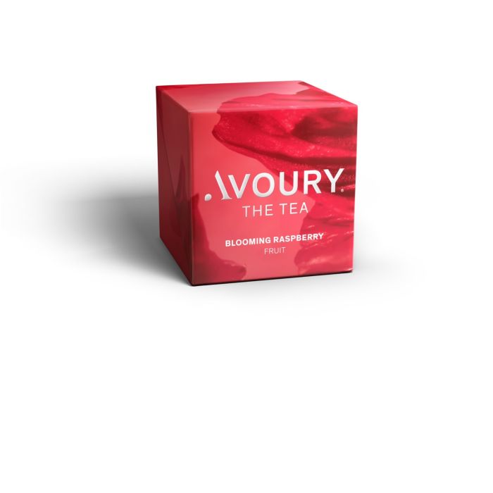 Avoury Tee BLOOMING RASPBERRY, 8 Kapseln