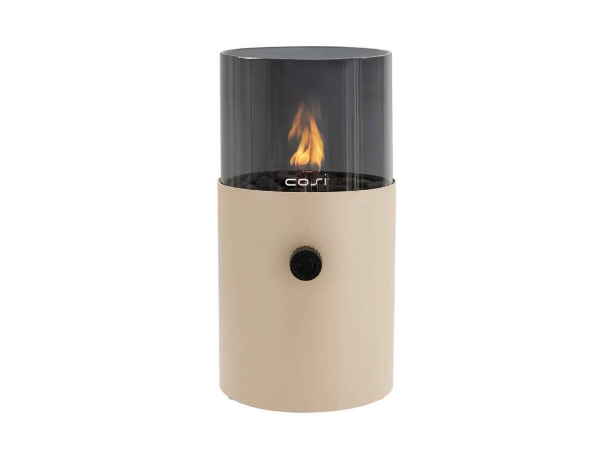 Cosi Fires Cosiscoop Original gaslantaarn - Sandy Beige smoked