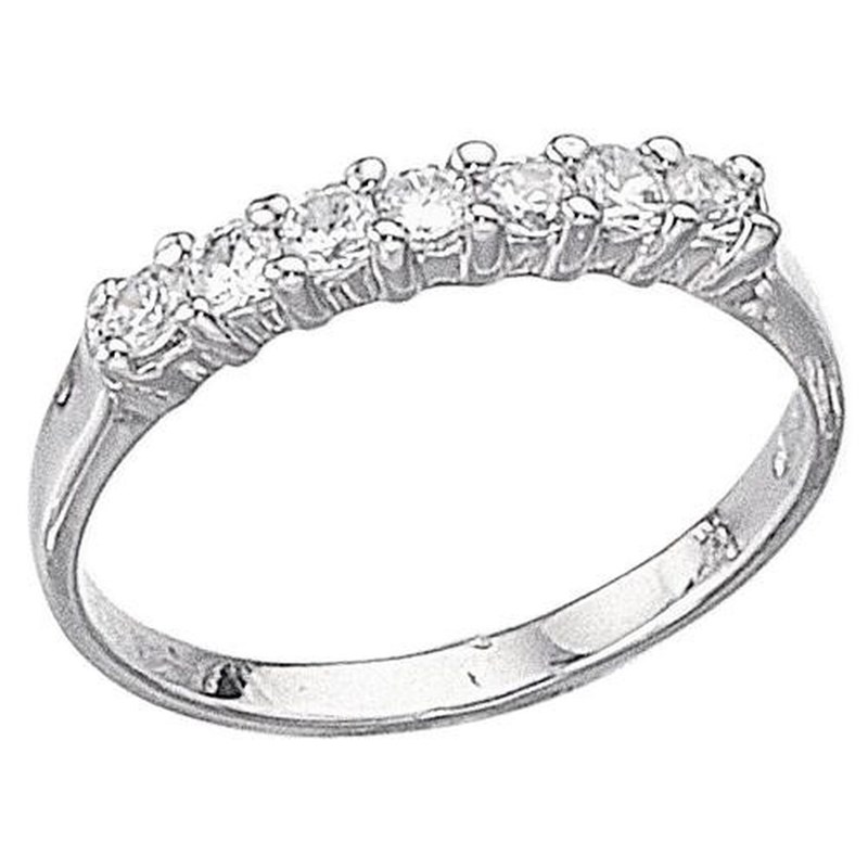 Bague zirconia en argent 925/1000