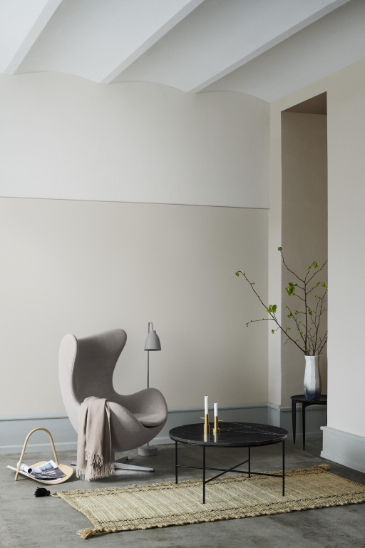Fritz Hansen Tray salontafel 60 zwart eiken