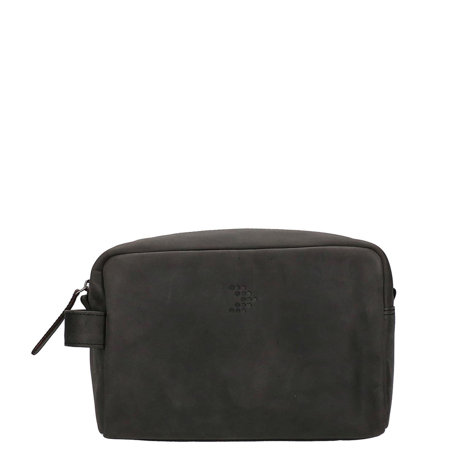 Travelbags The Base Leather Toiletkit black