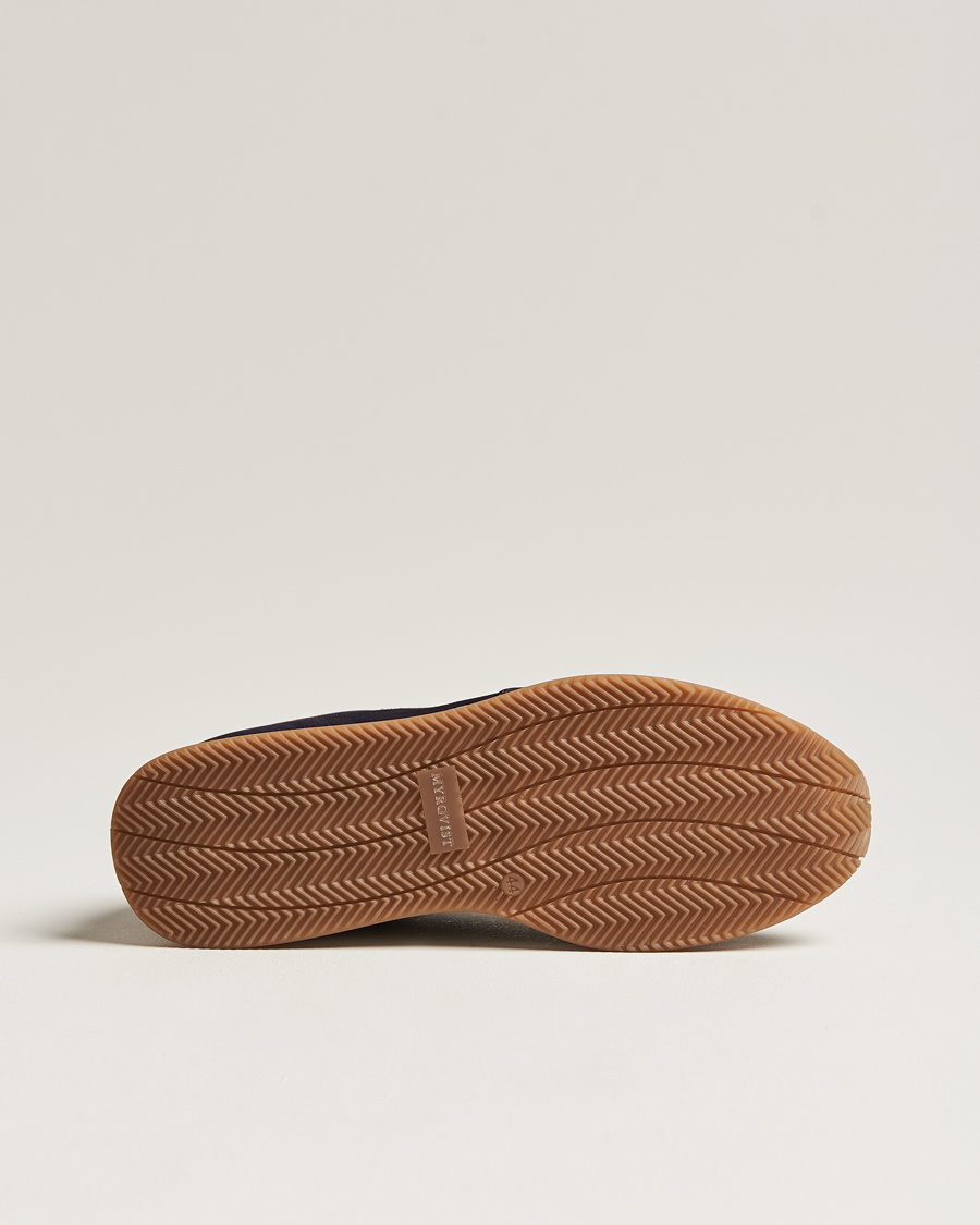 Myrqvist Stensund Running Sneaker Navy Suede