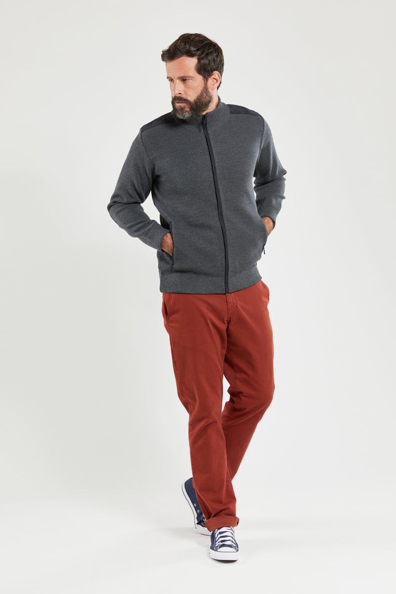 Cardigan - maille haute densité