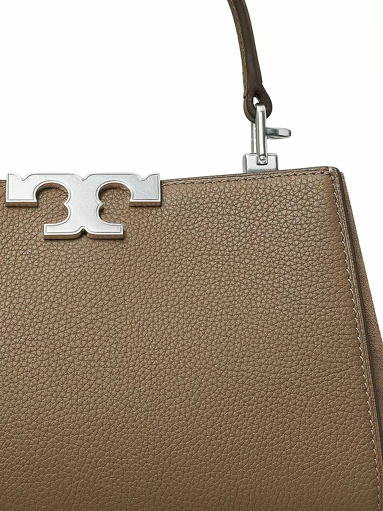 TORY BURCH Ledertasche ELEANOR Mini braun