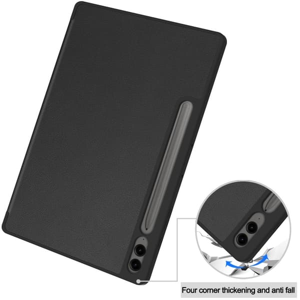 Slim Fit Dekseldeksel til Samsung Galaxy Tab S10+ - Svart