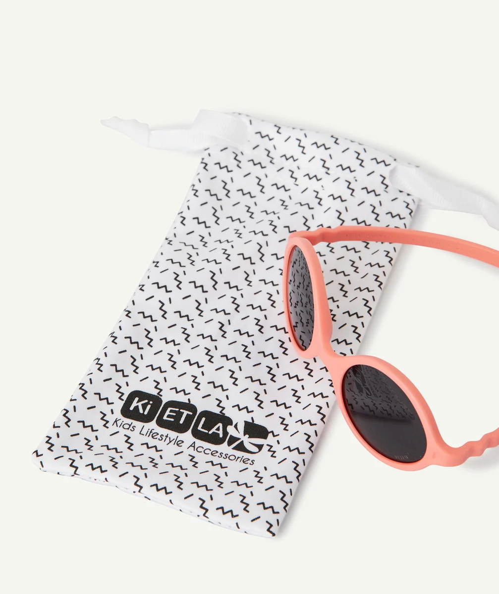 KIETLALES LUNETTES DE SOLEIL CORAIL SOUPLES 0-12 MOIS