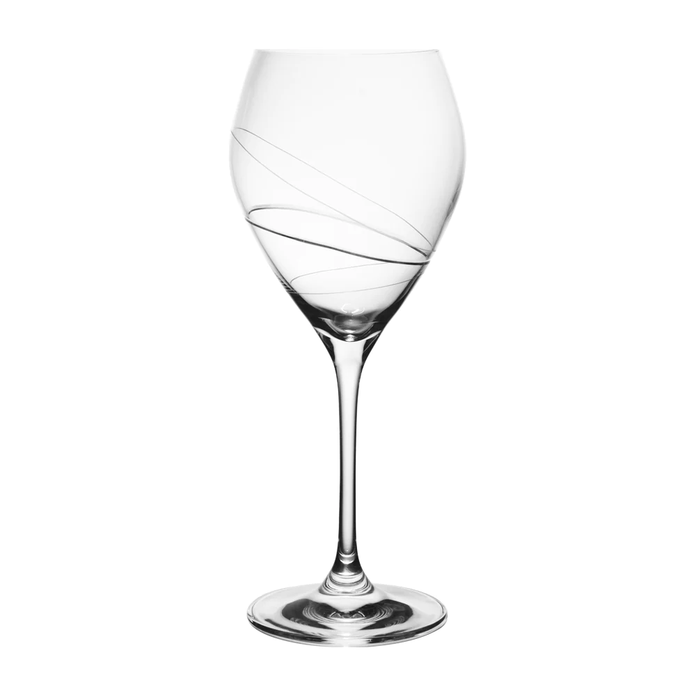 Verre à eau Silhouette 39 cl en verre taillé (lot de 6) Rona