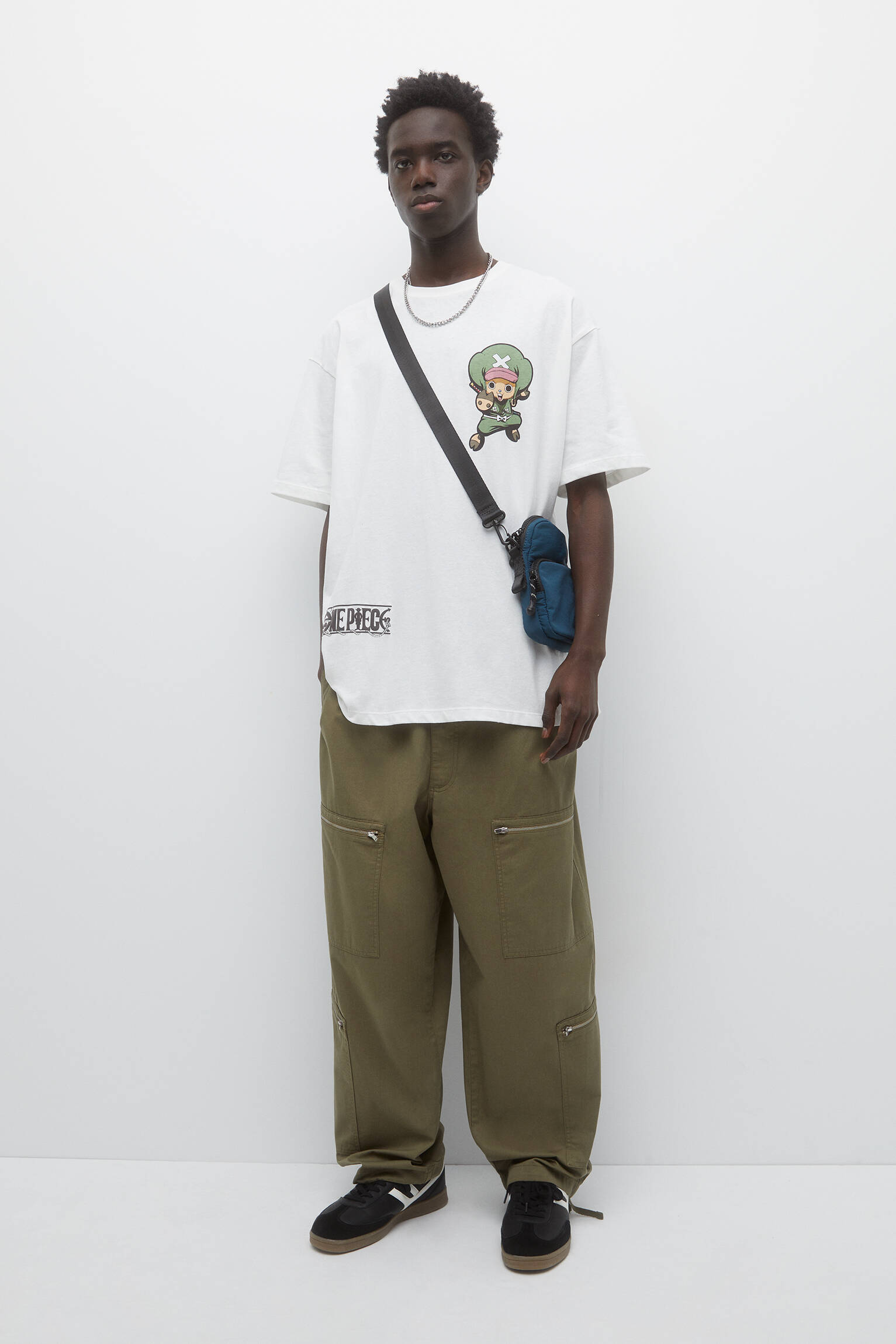 Camiseta de manga curta de uma peça - Off White