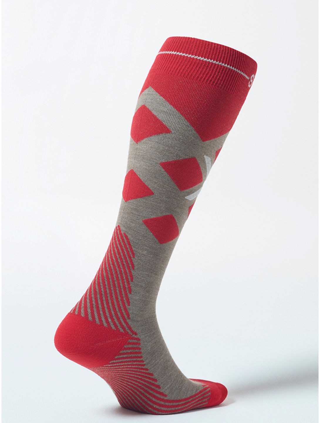 Merino Skiing compressiesokken heren