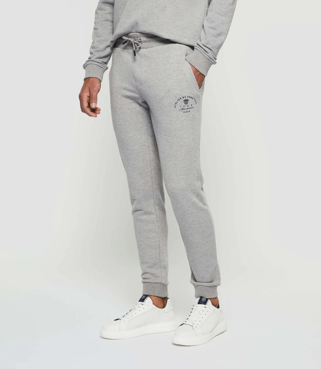 Jogging gris chiné 