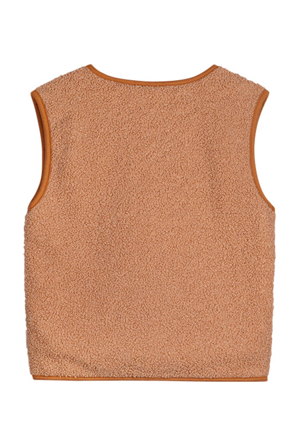 Moodstreet gebreid gilet Valérie lichtbruin