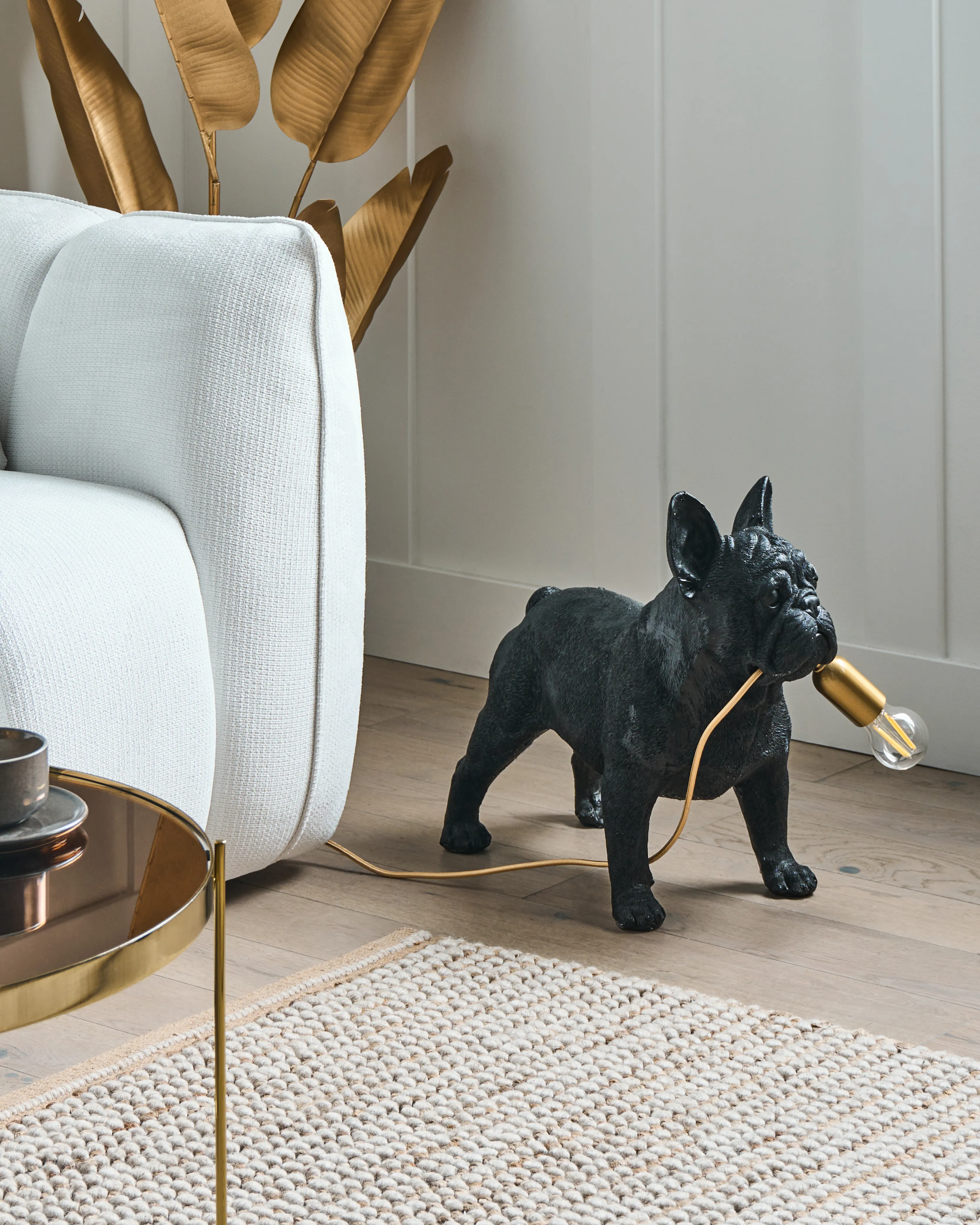Tafellamp Hond BAXTER Zwart