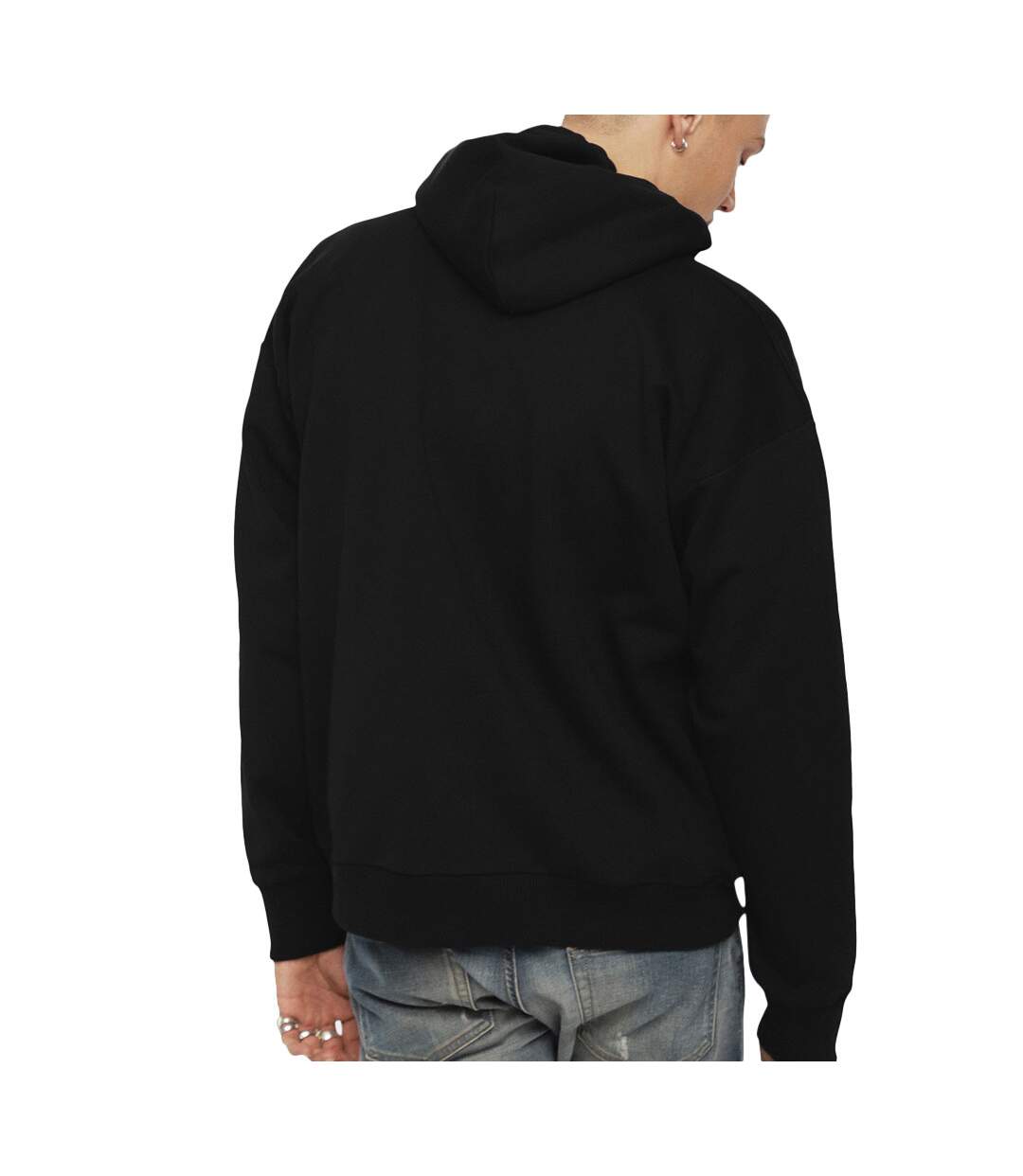 Sweat à capuche Noir Homme Diesel Male