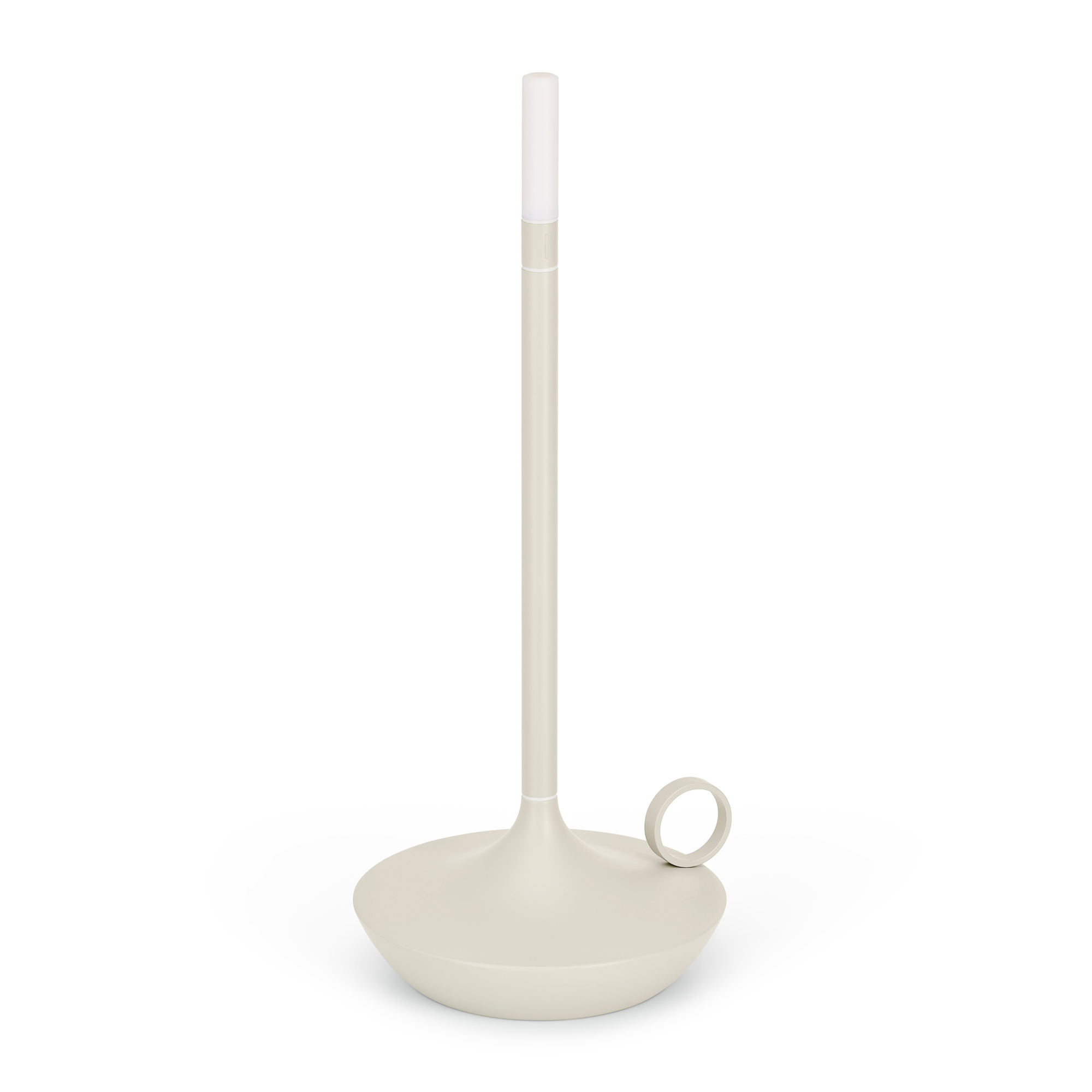 Tafellamp Wick LED oplaadbaar grijs