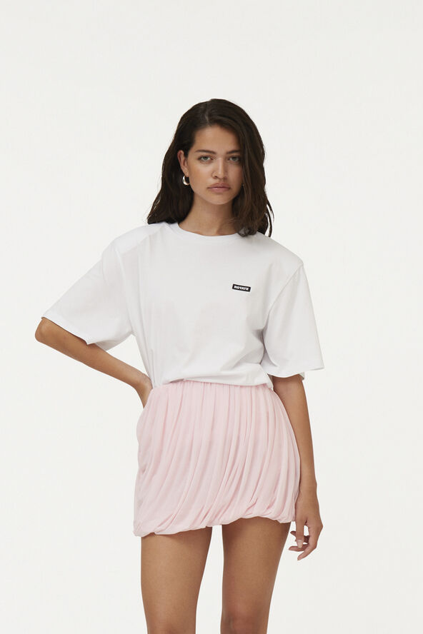 ROTATE Birger Christensen Oversized T-Shirt Bright white