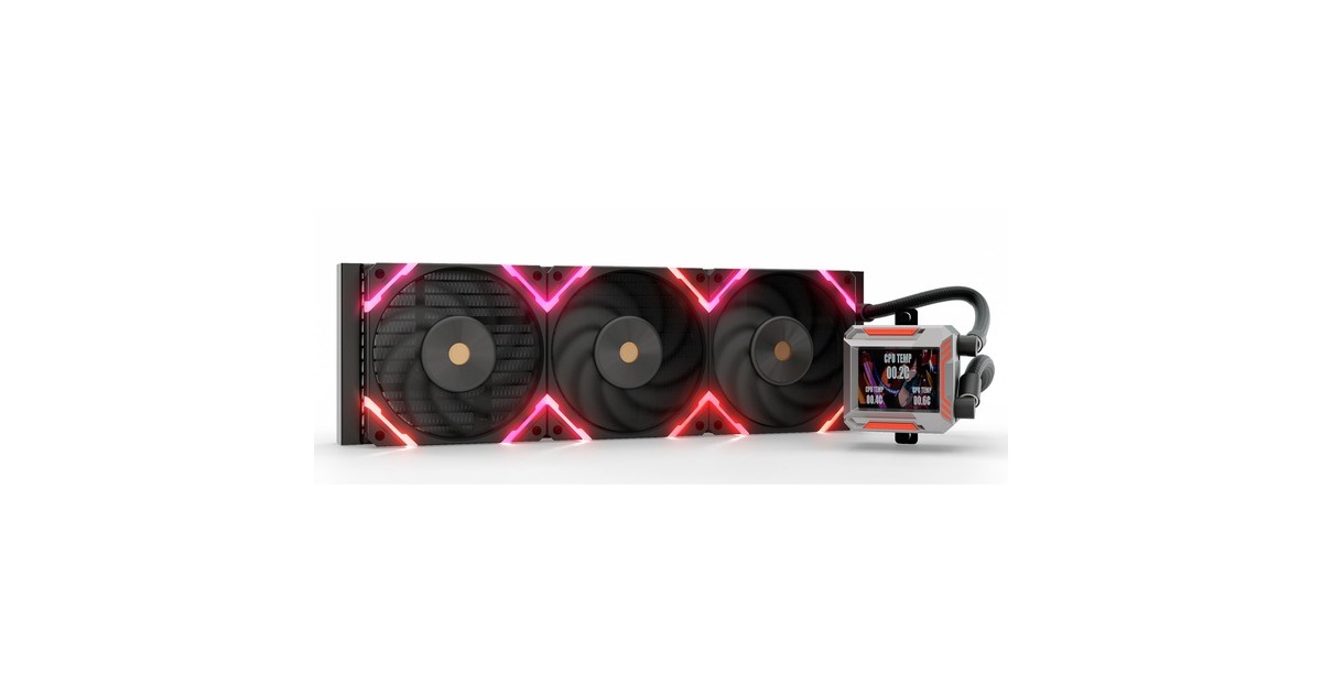 ValkyrieSyn 360 ARGB waterkoeling  (Zwart)