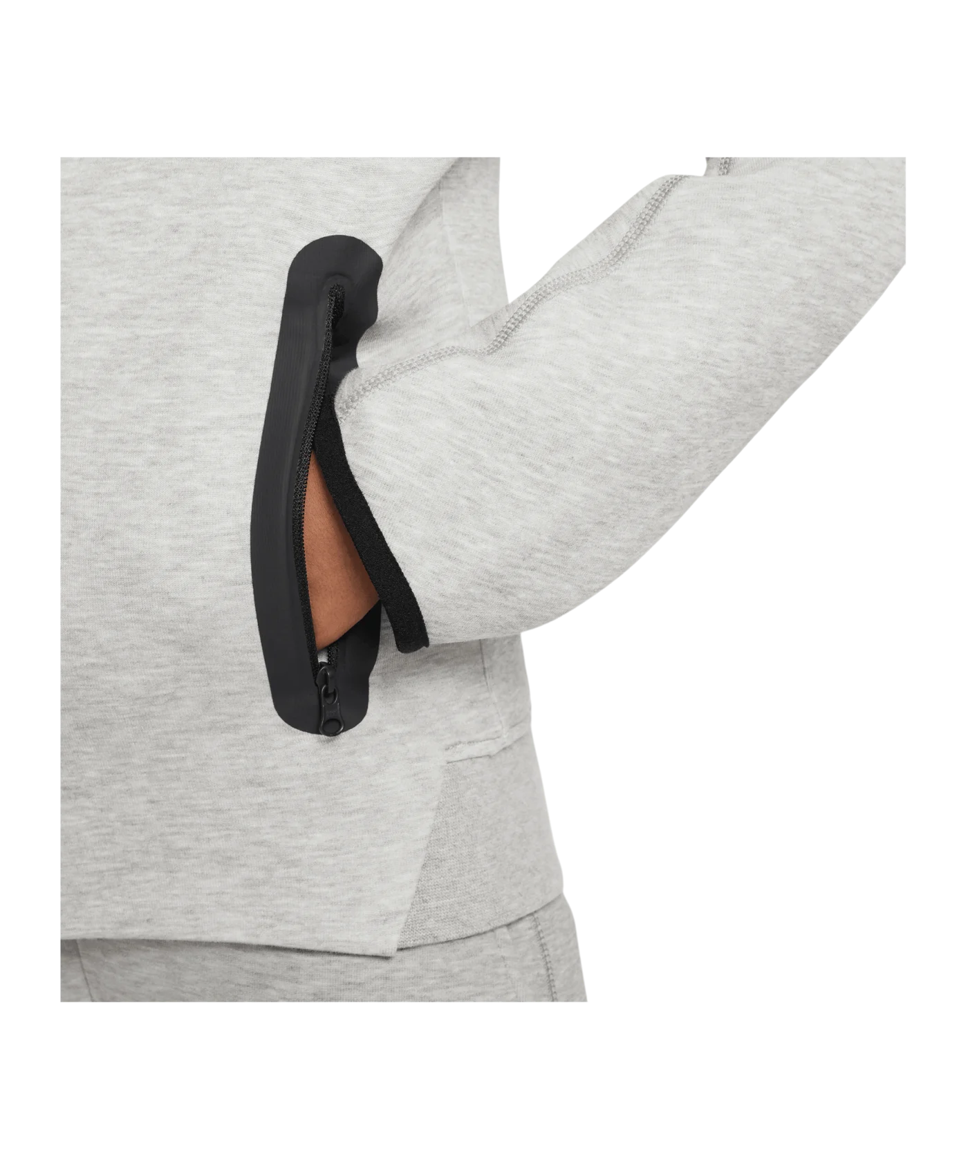 Nike Tech Fleece Jacke Kids Grau Schwarz F063