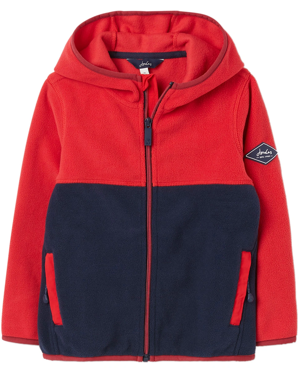 Fleece-Jacke ELMER POLAR in rot