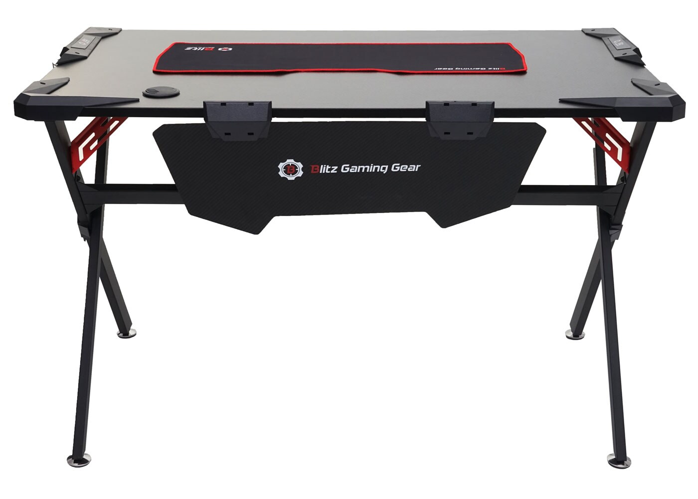 Schreibtisch MCW-F11, Computertisch Jugend-Schreibtisch, Gaming 120x75cm schwarz