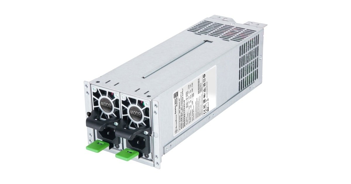 SilverStoneGemini 800C Platinum, 800 watt voeding   (2x PCIe)