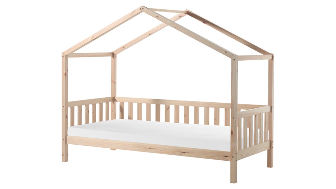 Huisbed Dallas met matras naturel