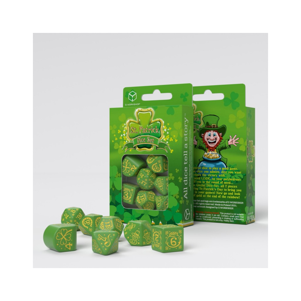 St. Patrick Dice Set - The Lucky Charm