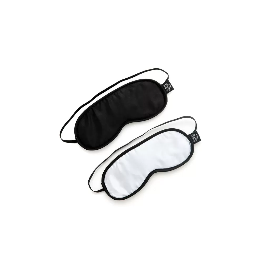 Fifty Shades of Grey - Soft Blindfold - Twin Pack