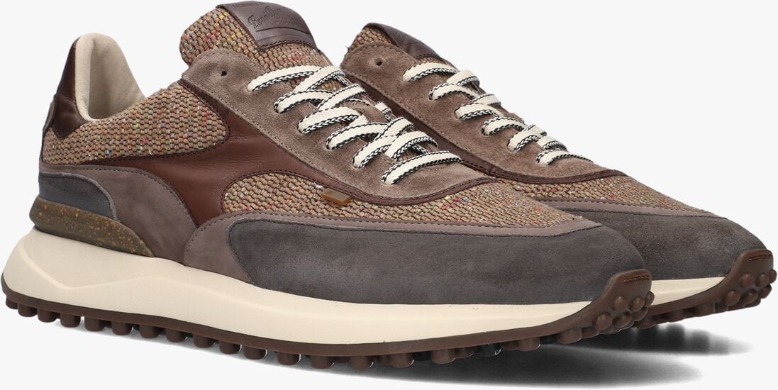 taupe floris van bommel lage sneakers sfm-10152 noppi